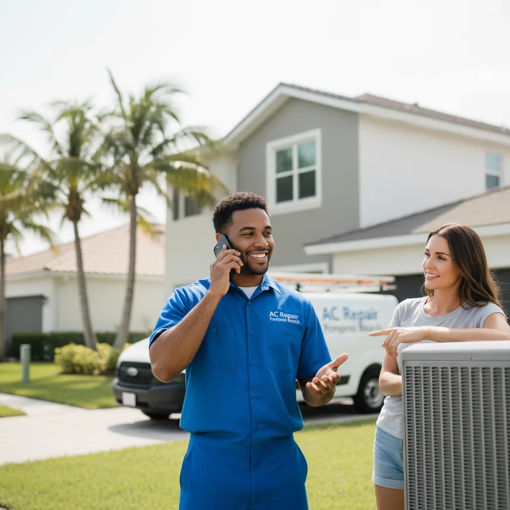 AC Repair Pompano Beach customer support in Stapleton